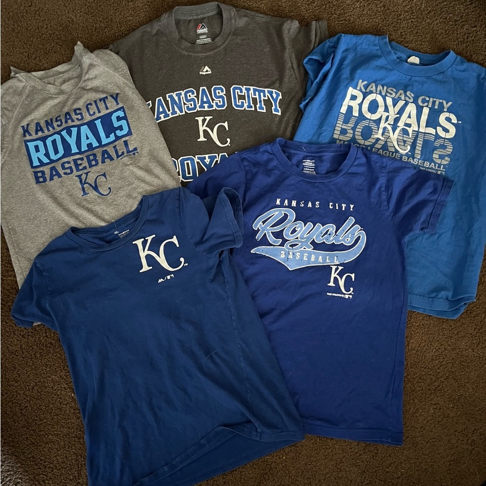 kansas city royals t-shirt bundle